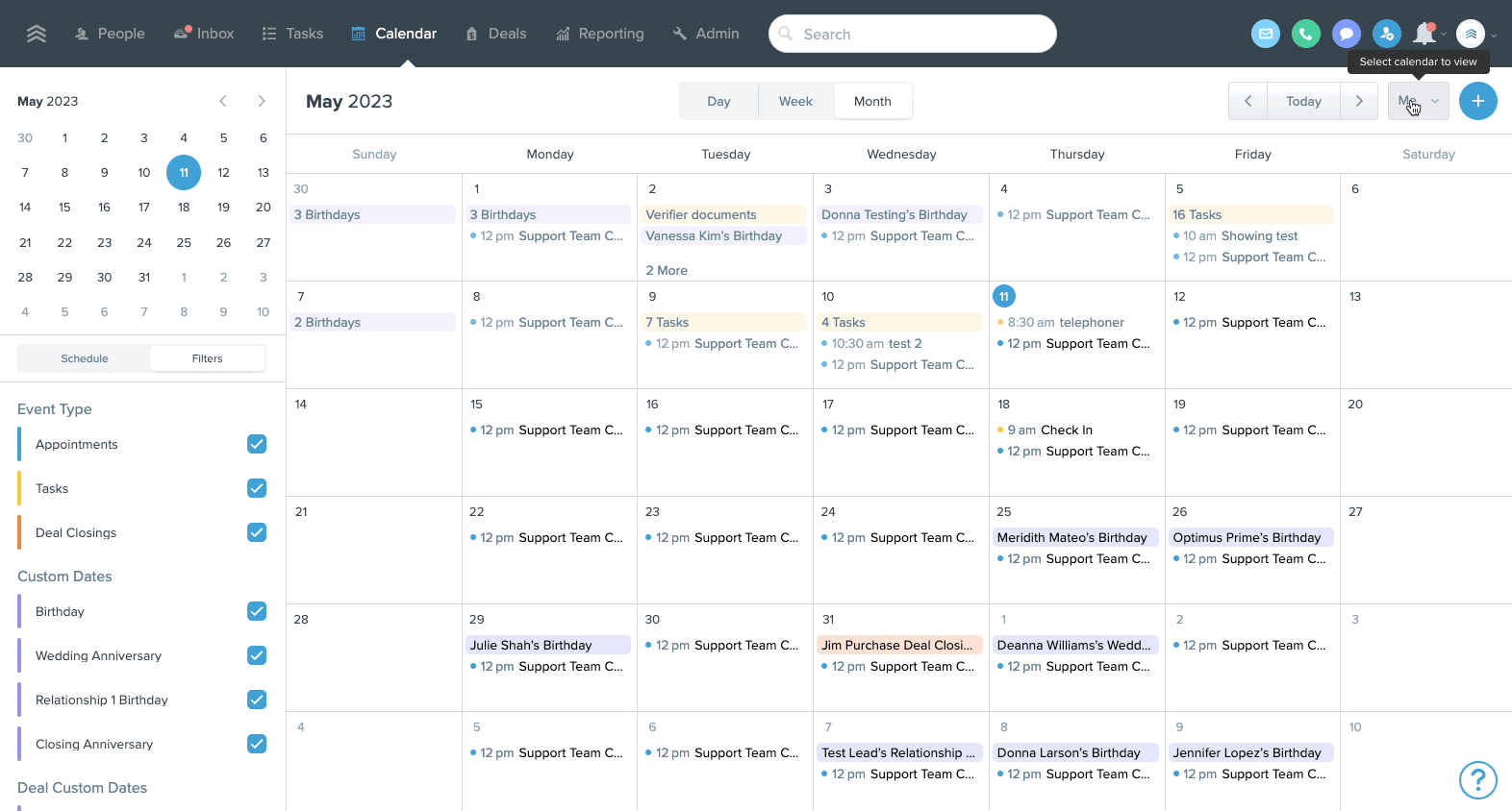 Calendar View & Appointment Setting Teams Follow Up Boss Help Center