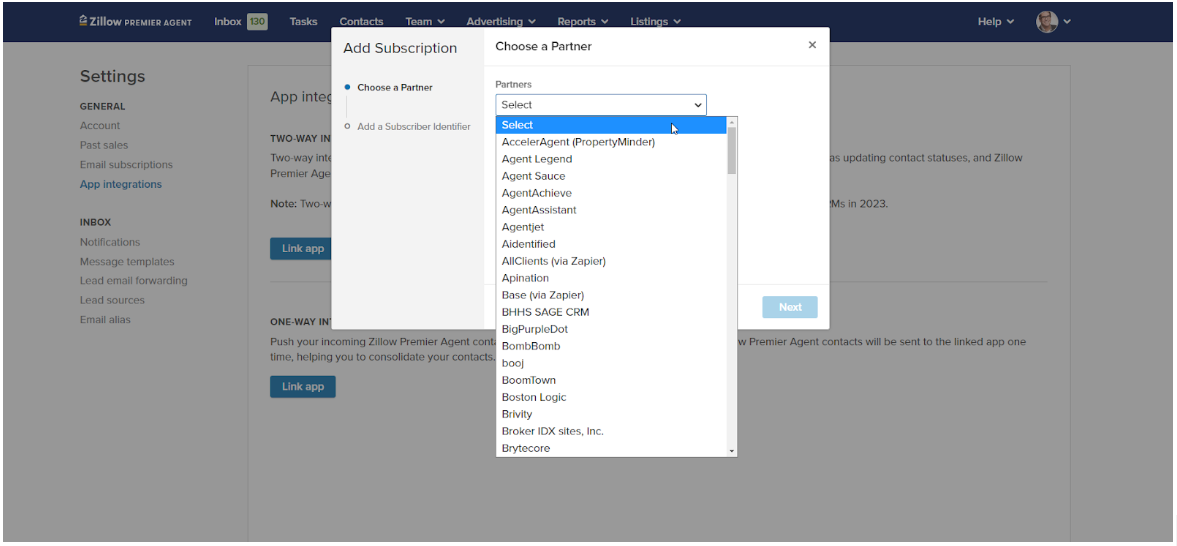 Zillow One Way Sync Overview Follow Up Boss Help Center